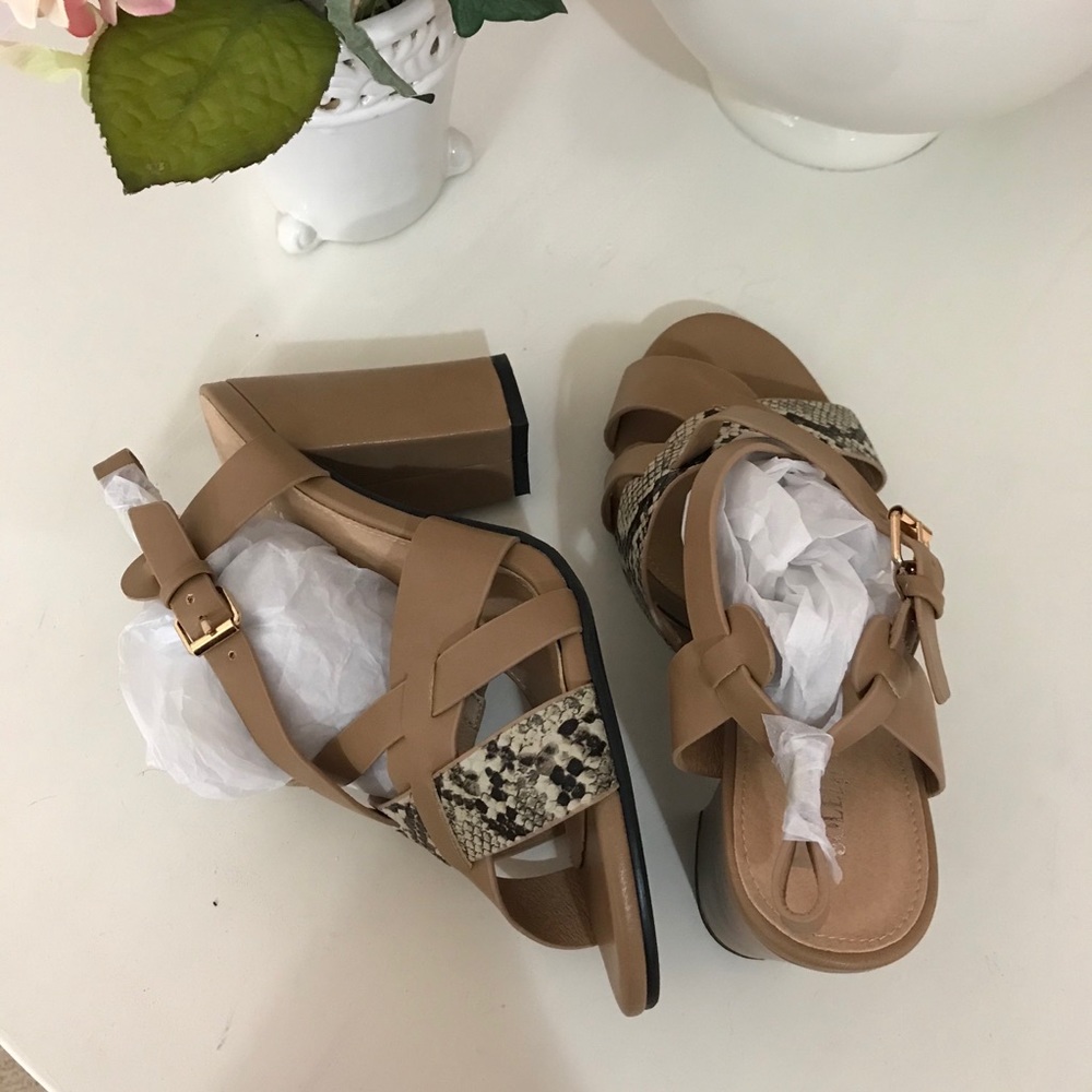 Ashley stewart strappy sandals